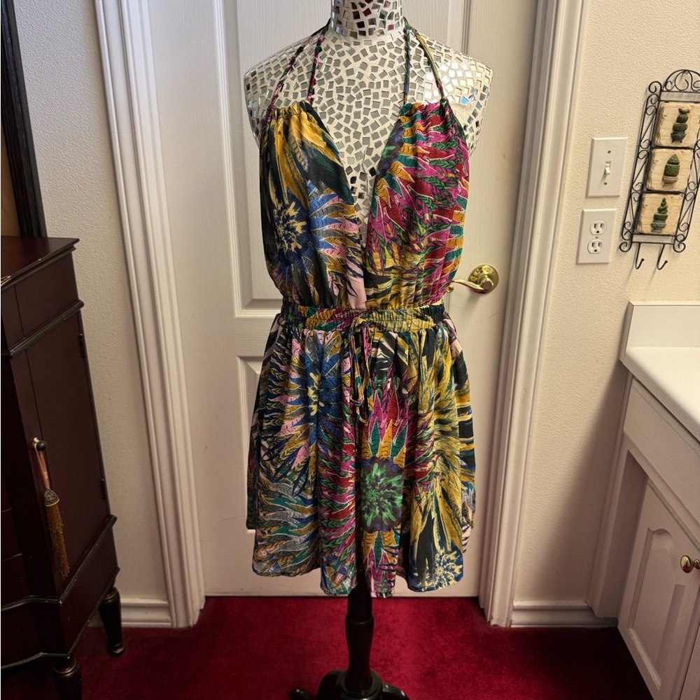 Banjul Backless Tropical Sundress